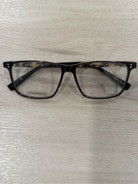 John Varvatos V380 Smoke 55-17-145 Eyeglasses Frames New Without Case MSRP $299